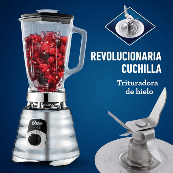 Licuadora clásica Oster® con perilla ergonómica de 3 velocidades BLST4655 - Imagen 5
