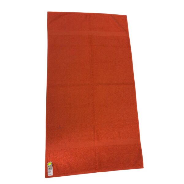 Semi toallon Unicolor 70x140cm Naranjado Protela - Imagen 2