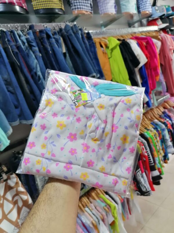 Bata de Tira con Botones Talla XL