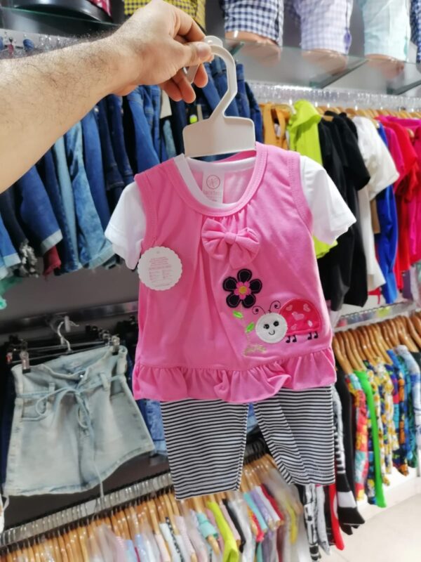 Conjunto Rosado 3 Piezas