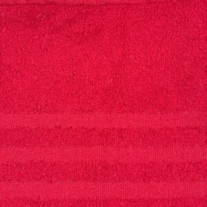 Semi toallon Unicolor 70x140cm Rojo - Protela