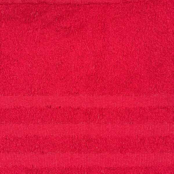 Semi toallon Unicolor 70x140cm Rojo - Protela