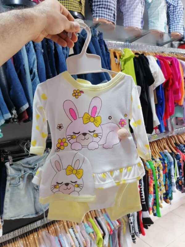 Conjunto Amarillo 4 piezas