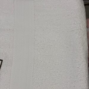 Semi toallon Unicolor 70x140cm Blanco - Cisne Real