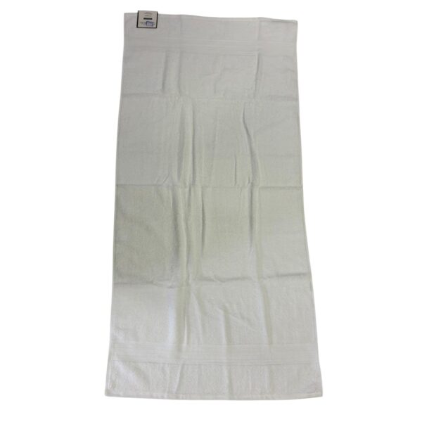 Semi toallon Unicolor 70x140cm Blanco - Cisne Real - Imagen 2