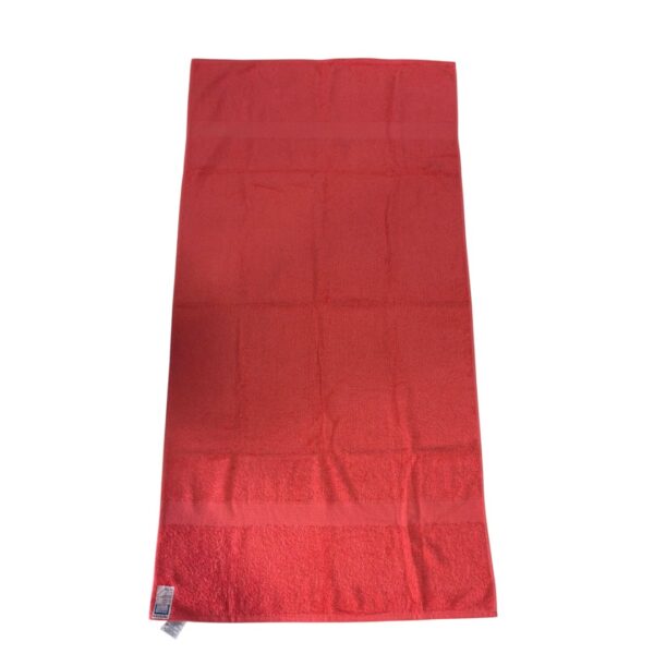 Semi toallon Unicolor 70x140cm Coral - Protela - Imagen 2