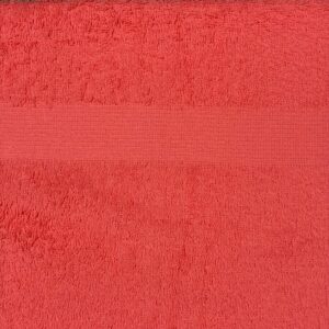 Semi toallon Unicolor 70x140cm Coral - Protela