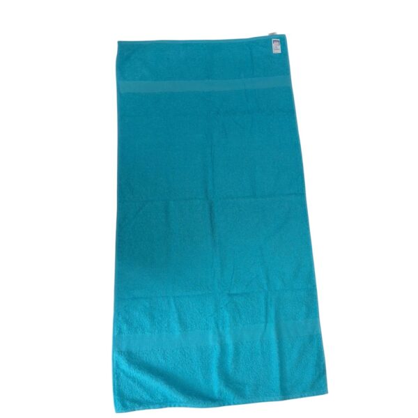 Semi toallon Unicolor 70x140cm Azul Cielo - Protela - Imagen 2