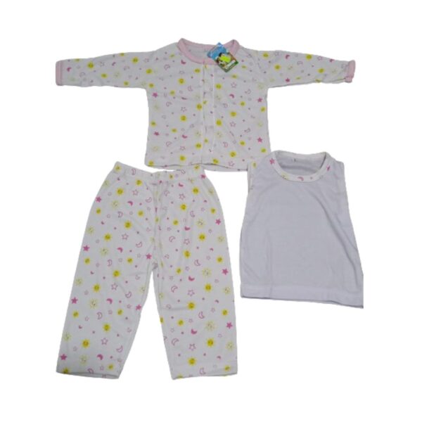 Pijamas de Bebe 3 Piezas talla 3