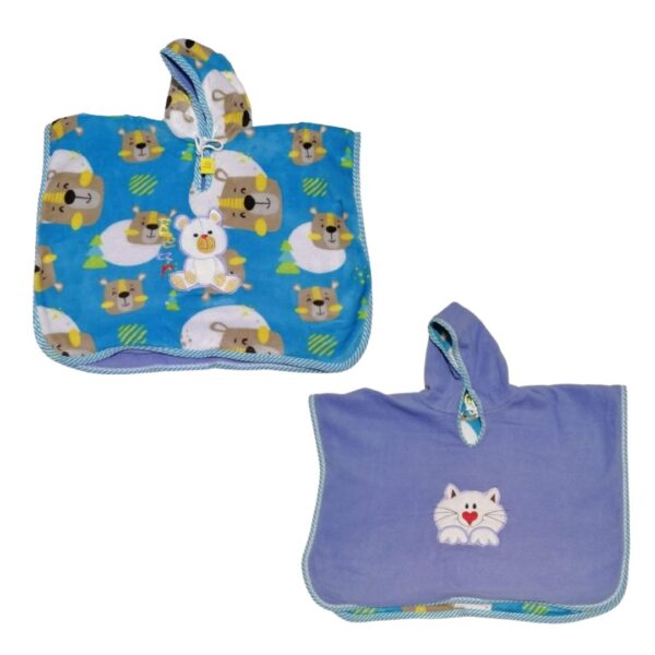 Ruana Infantil Doble Faz