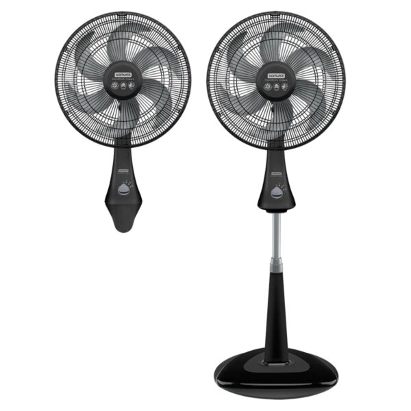 Ventilador SAMURAI Comfort Maxx Plus 2en1 Negro