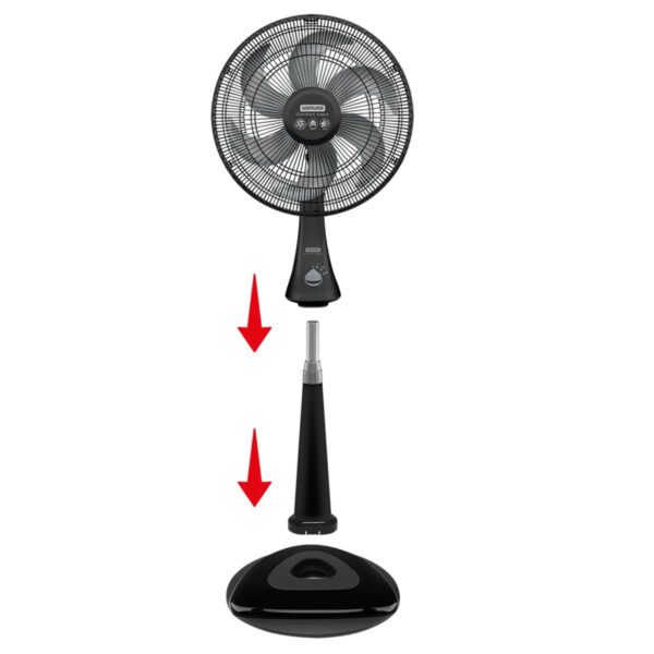 Ventilador SAMURAI Comfort Maxx Plus 2en1 Negro - Imagen 8