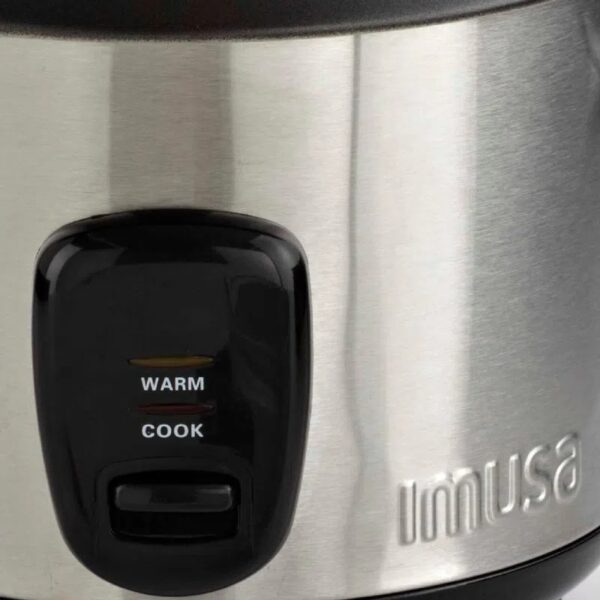 Arrocera IMUSA 5Tazas Acero Inox - Imagen 3