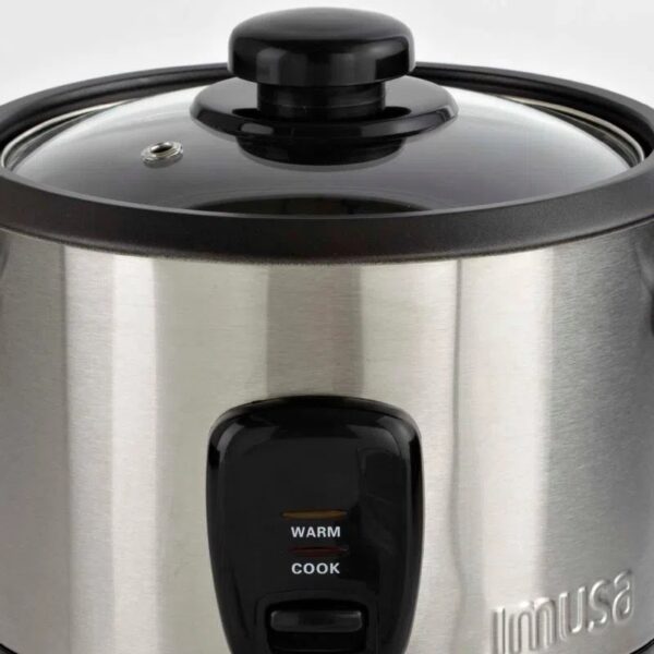 Arrocera IMUSA 5Tazas Acero Inox - Imagen 2