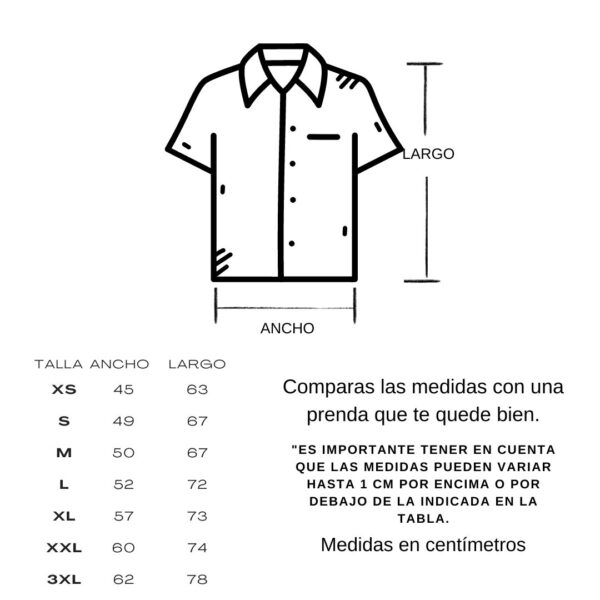 Camisa Talla XL - Imagen 2