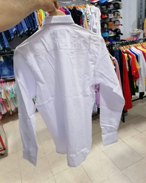 Camisa Guayabera Talla S Manga Larga - Imagen 3