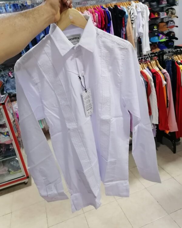 Camisa Guayabera Talla S Manga Larga