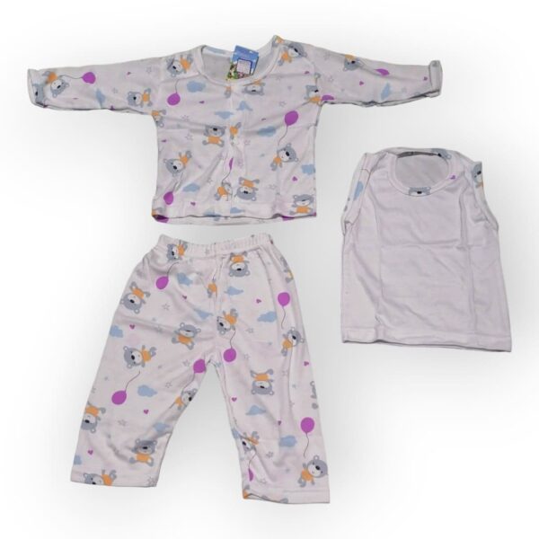 Pijamas de Bebe 3 Piezas talla 3
