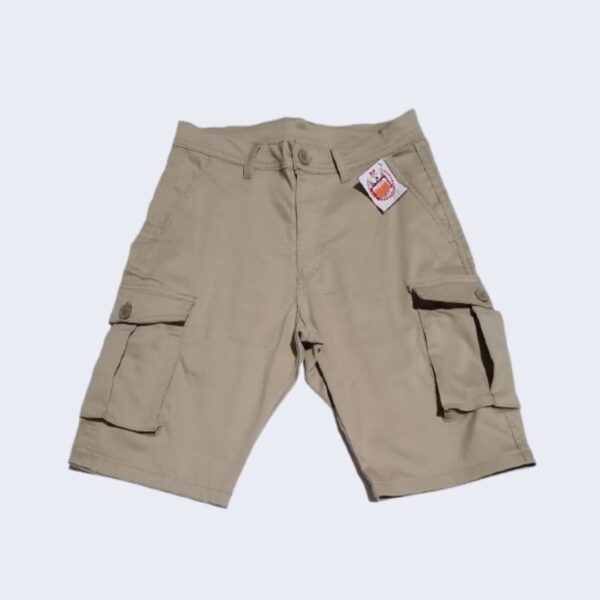 Bermuda en drill Cargo Talla 28 Beige