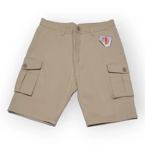 Bermuda en Drill Cargo Talla 34 Caqui