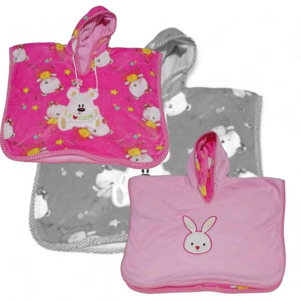 Ruana Infantil Doble Faz