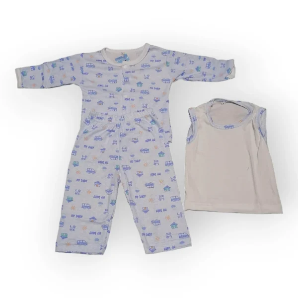 Pijamas de Bebe 3 Piezas talla 3