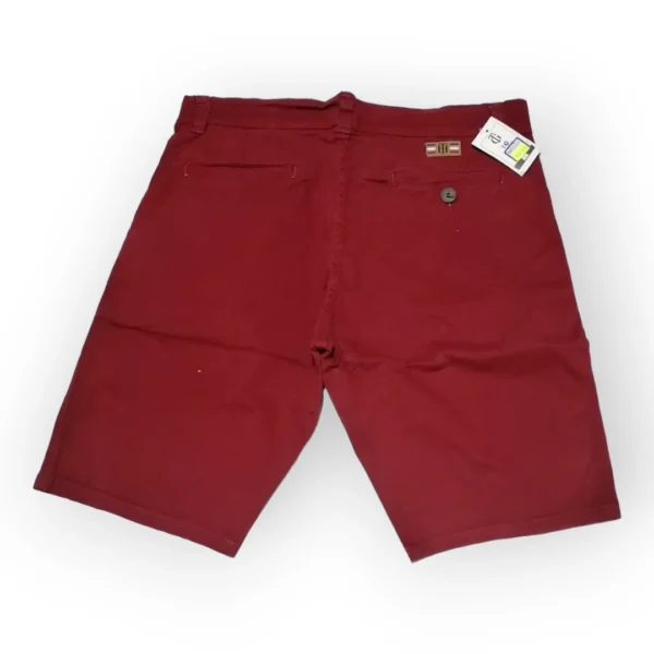 Bermuda en Drill Talla 30 Vinotinto - Imagen 2