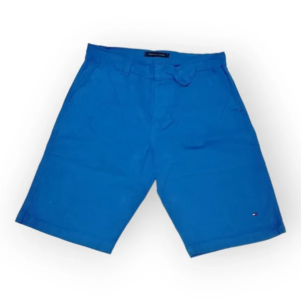 Bermuda en Drill Talla 30 Azul Celeste