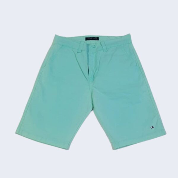 Bermuda en Drill Verde Menta Talla 28