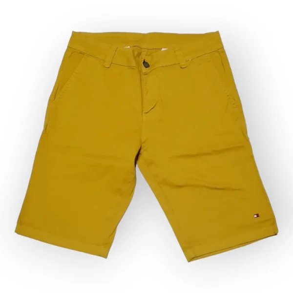 Bermuda en Drill Talla 32 Mostaza