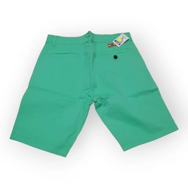 Bermuda en Drill Talla 32 Verde Menta - Imagen 2