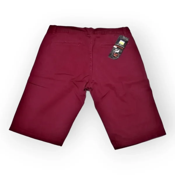 Bermuda en Drill Talla 36 Vinotinto - Imagen 2