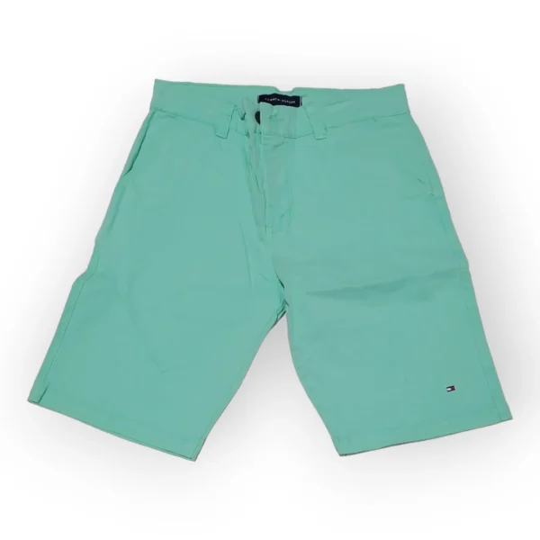 Bermuda en Drill Talla 34 Verde Menta