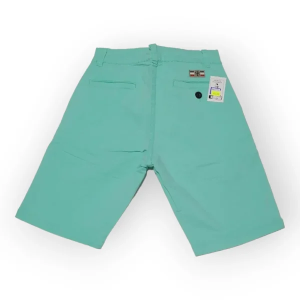 Bermuda en Drill Talla 34 Verde Menta - Imagen 2