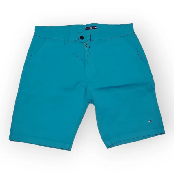 Bermuda en Drill Talla 32 Agua Marina