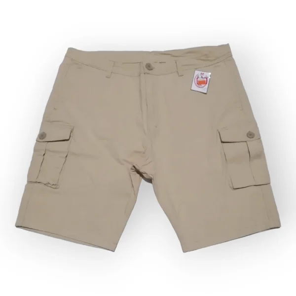 Bermuda en Cargo en Drill Talla 40 Beige