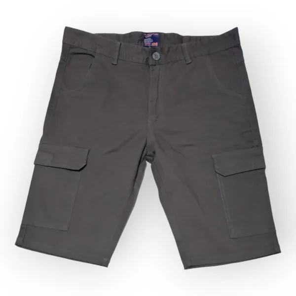 Bermuda en Drill Cargo Talla 34 Gris