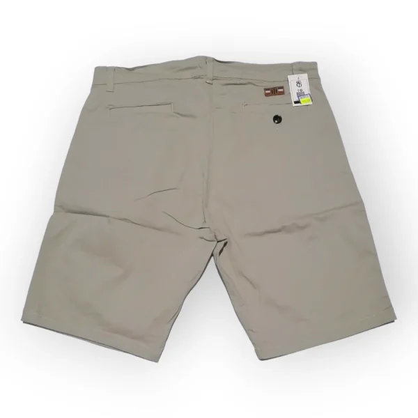 Bermuda en Drill Talla 40 Beige Clara - Imagen 2