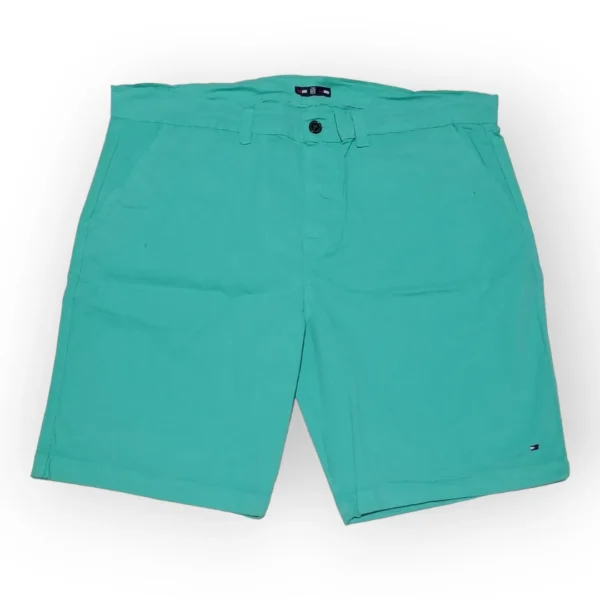 Bermuda en Drill Talla 42 Verde Menta