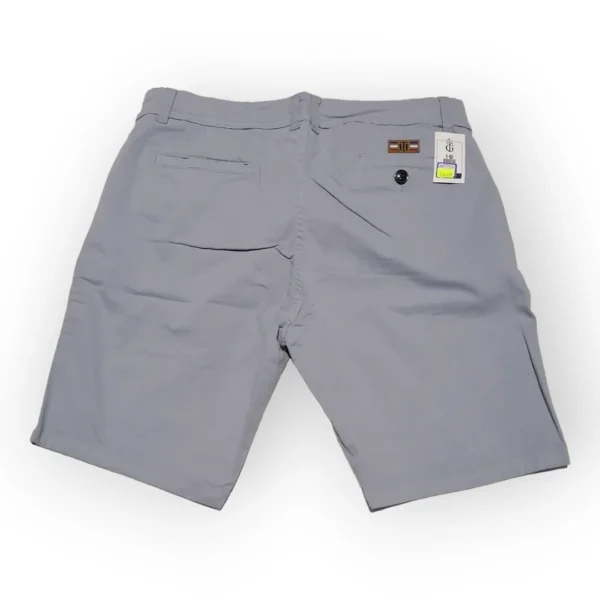 Bermuda en Drill Talla 38 Gris - Imagen 2