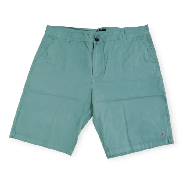 Bermuda en Drill Talla 38 Gris Oliva