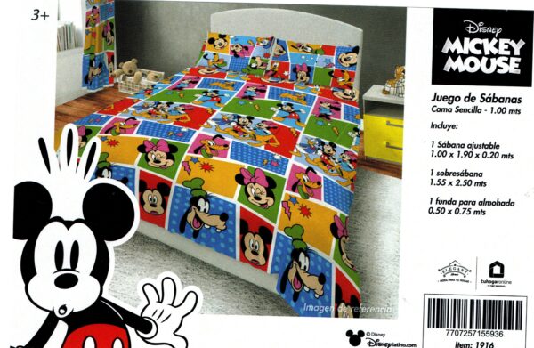 Sabana Sencilla 1.20 Infantil Elegant Home