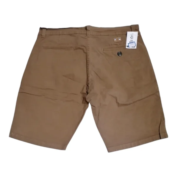 Bermuda en Drill Talla 30 Café Oscuro - Imagen 2