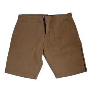 Bermuda en Drill Talla 30 Café Oscuro