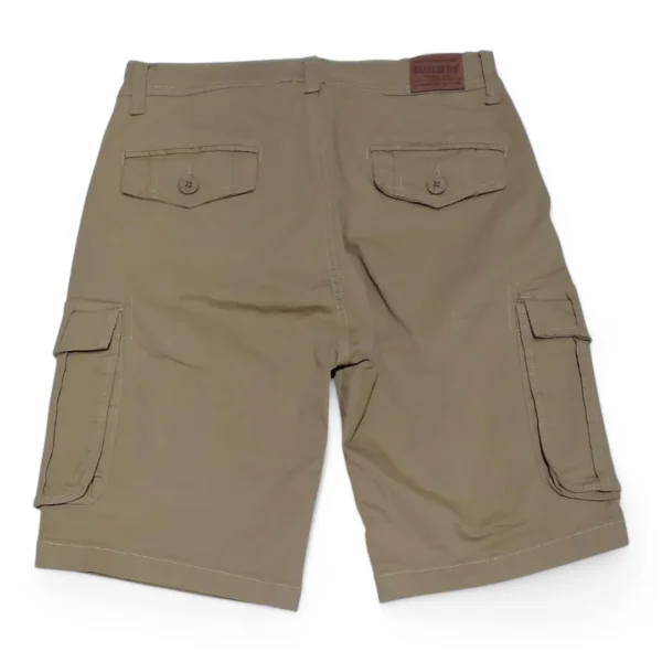 Bermuda en Drill Cargo Talla 28 Camel - Imagen 2