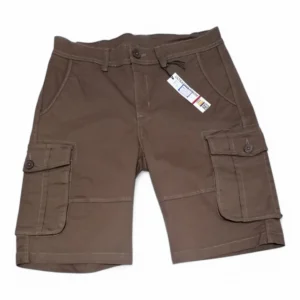 Bermuda en Drill Cargo Talla 28 Cafe