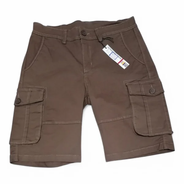 Bermuda en Drill Cargo Talla 28 Cafe