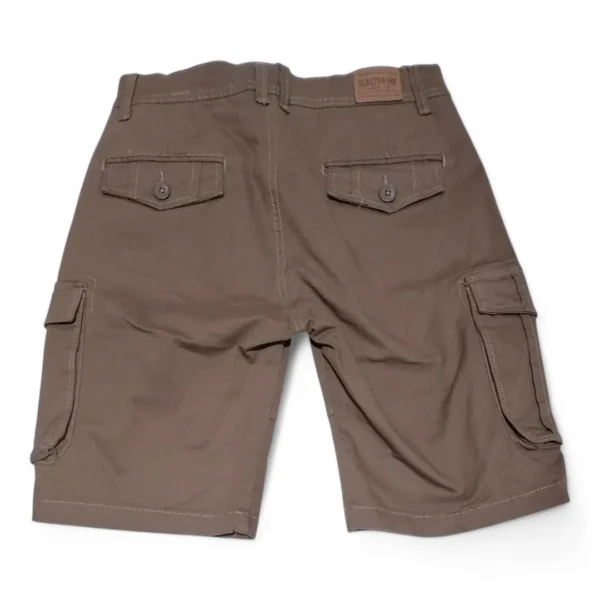 Bermuda en Drill Cargo Talla 28 Cafe - Imagen 2
