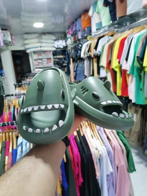 Sharky Chancla Verde Militar