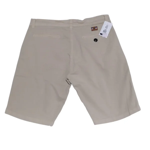 Bermuda en Drill Talla 28 Beige Claro - Imagen 2